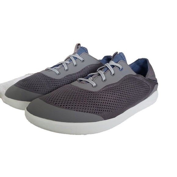 Olukai Moku Pae Mesh Gray Slip On Comfort Shoes Sneakers Men\'s Size 9.5 main image 9